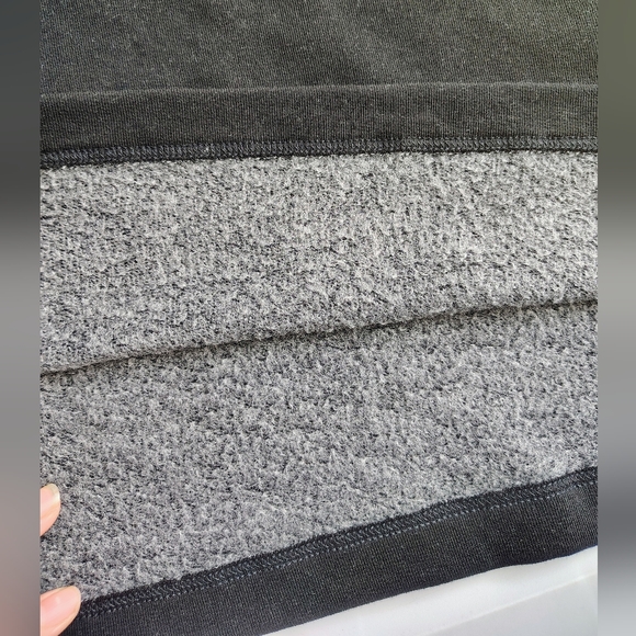 Madewell Puff Sleeve Sweatshirt Tee Women's Cotton Black sz XL. - Picture 14 of 16